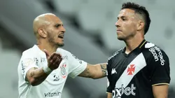 Sebastian jogador do Vasco durante partida contra o Corinthians no estadio Arena Corinthians pelo campeonato Brasileiro A 2023. Diogo Reis/AGIF