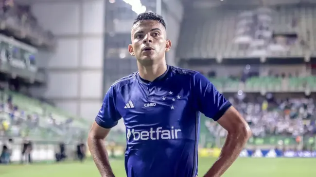 Bruno Rodrigues atuando pelo Cruzeiro – Foto: Staff Imagens/Cruzeiro