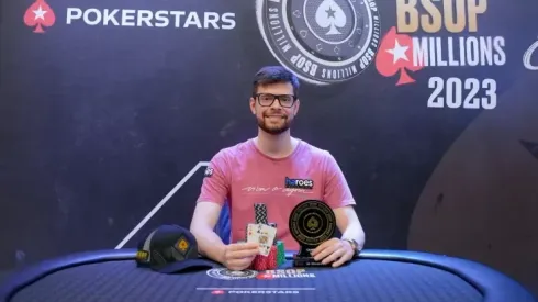 João Pedro Campostrini enfrentou torneio gigante no BSOP Millions