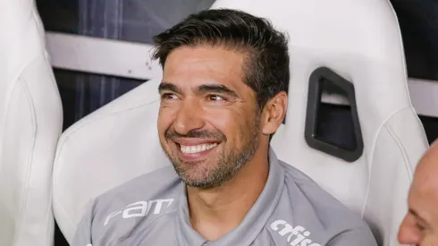 Abel Ferreira tecnico do Palmeiras durante partida contra o Fortaleza no estadio Arena Castelao pelo campeonato Brasileiro A 2023. Lucas Emanuel/AGIF