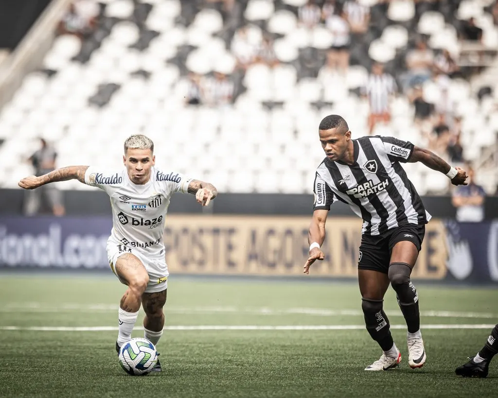 Santos de Soteldo deve ser ainda mais favorito contra o Fluminense reserva na 4ª feira – Foto: Raul Baretta/SFC