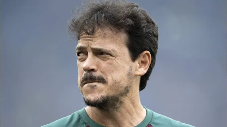 Fernando Diniz tecnico do Fluminense durante partida contra o Boca Juniors no estadio Maracana pelo campeonato Libertadores 2023. Foto: Jorge Rodrigues/AGIF