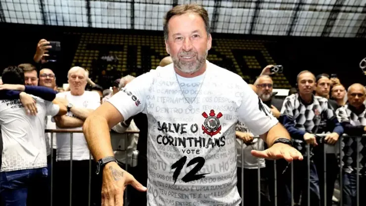Foto: Divulgação/Corinthians - Augusto Melo venceu as eleições