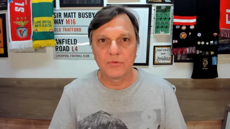 Mauro Cezar criticou escolha de Tite. Reprodução canal Youtube Mauro Cezar