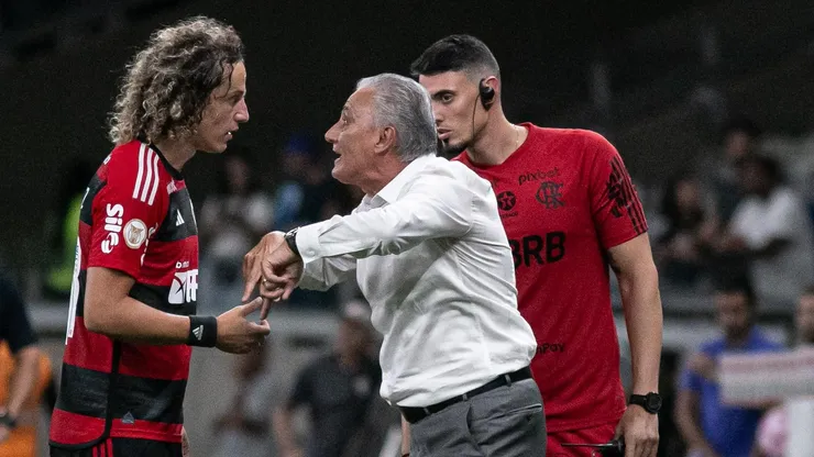 Tite no Flamengo. Foto: Fernando Moreno/AGIF