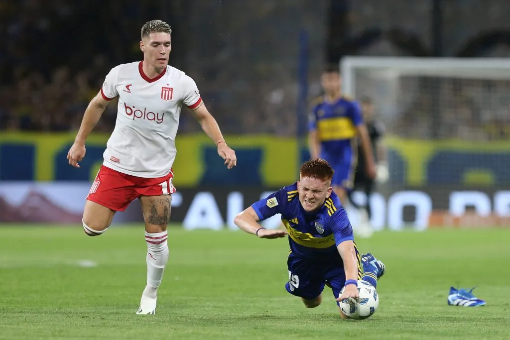 Benjamín Rollheiser, de 23 anos, é o grande destaque do Estudiantes na temporada 2023 – Foto: Daniel Jayo/Getty Images