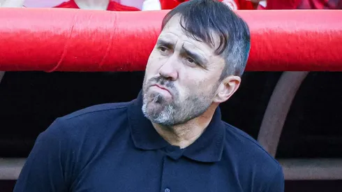 Coudet no comando do Colorado. O treinador fez um desabafo enfático - Foto: Maxi Franzoi/AGIF