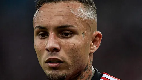 Everton Cebolinha, jogador do Flamengo, durante partida contra o Gremio no estadio Maracana pelo campeonato BRASILEIRO A 2023. Foto: Thiago Ribeiro/AGIF