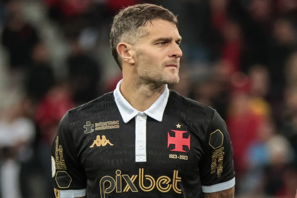 Vegetti é um dos principais jogadores do Vasco no 2° semestre de 2023. Foto: Robson Mafra/AGIF