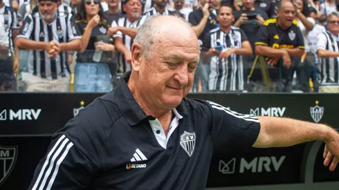 Felipão levou o Galo a disputa do título. Foto: Fernando Moreno/AGIF
