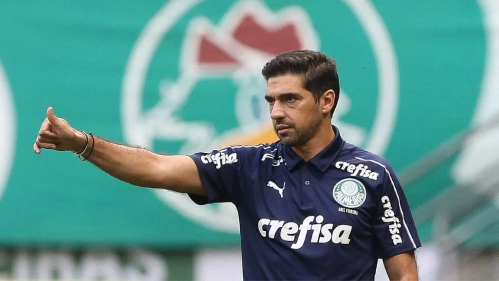 Abel Ferreira comandando o Palmeiras – Foto: Divulgação/Palmeiras