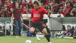 Com o gol perdido diante do Vasco, a torcida perde a paciência com Canobbio. Foto: Gabriel Machado/AGIF