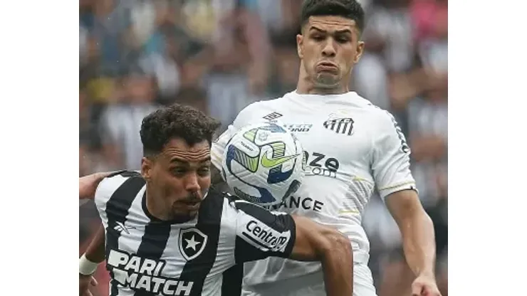 Botafogo e Santos se enfrentam pela 35ª rodada do Campeonato Brasileiro - Botafogo e Santos - Brasileirão - Foto: Vitor Silva/Botafogo