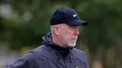 Mano Menezes comandando treino do Corinthians - Foto: Rodrigo Coca/Agência Corinthians