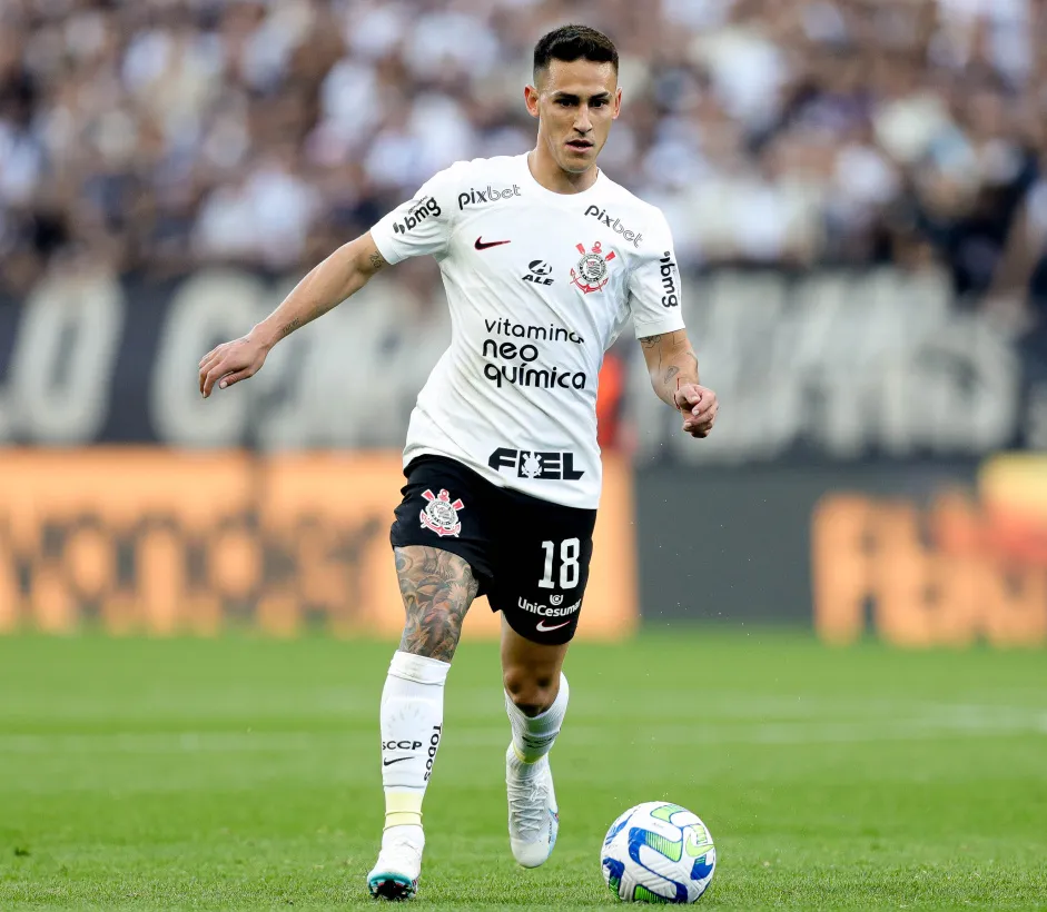 Matías Rojas em ação pelo Corinthians – Foto: Rodrigo Coca/Agência Corinthians