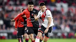 Claudio Echeverri, jogador do River Plate, em partida entre River Plate e Colon pela Liga Profesional Argentina 2023 - Foto: Marcelo Endelli/Getty Images