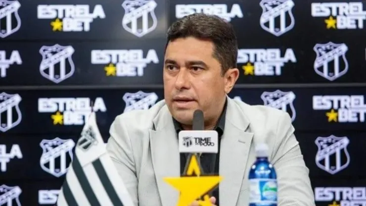 Foto: Felipe Santos/Ceará - João Paulo Silva, presidente do Ceará