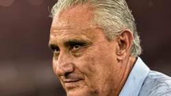 Tite tecnico do Flamengo durante partida contra o Bragantino no estadio Maracana pelo campeonato Brasileiro A 2023. Foto: Thiago Ribeiro/AGIF