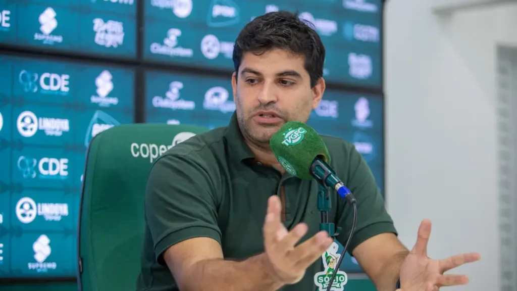Foto: Thomaz Marostegan/Guarani FC – Lucas Drubscky, novo executivo de futebol do Guarani