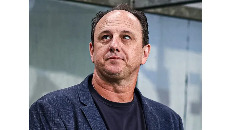 Rogério Ceni, técnico do Bahia, durante partida contra o Grêmio no estádio Arena do Grêmio pelo campeonato Brasileiro A 2023. Foto: Maxi Franzoi/AGIF
