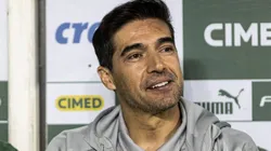 Abel Ferreira tecnico do Palmeiras durante partida contra o Sao Paulo no estadio Arena Allianz Parque pelo campeonato Brasileiro A 2023. Foto: Abner Dourado/AGIF