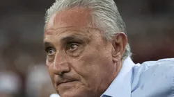 Tite tecnico do Flamengo durante partida contra o Bragantino no estadio Maracana pelo campeonato Brasileiro A 2023. Foto: Jorge Rodrigues/AGIF