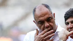 Marcos Braz vice presidente do Flamengo durante partida contra o Cruzeiro no estadio Mineirao pelo campeonato Brasileiro A 2023. Foto: Gilson Lobo/AGIF