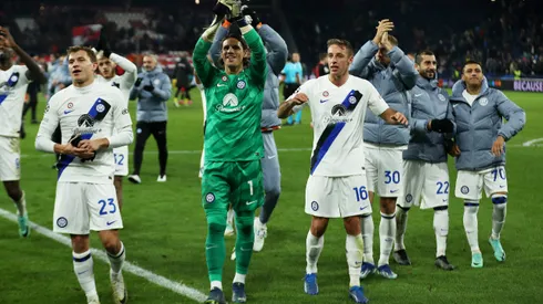 Partida entre Salzburg e Inter de Milão, válida pela fase de grupos da Liga dos Campeões (Foto: Leonhard Simon/Getty Images)