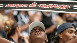 Torcedores do Atlético-MG fazem festa na Arena MRV. Foto: Fernando Moreno/AGIF
