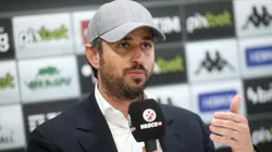 Josh Wander da 777 Partners no CT Moacyr Barbosa na Cidade de Deus. Foto: Daniel RAMALHO/VASCO