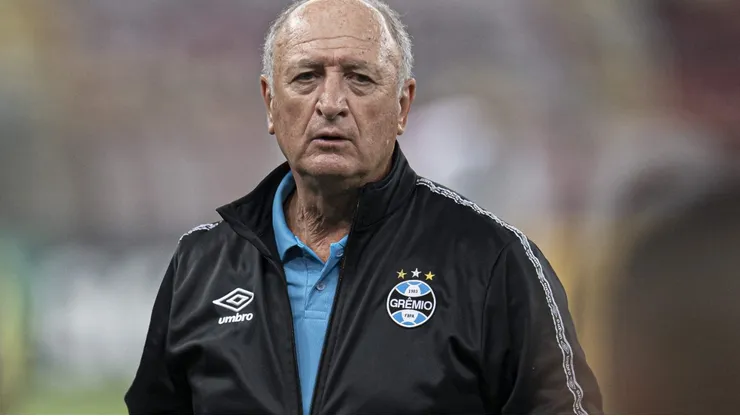 Torcida do Grêmio faz pedido a Felipão - Foto: Jorge Rodrigues/AGIF