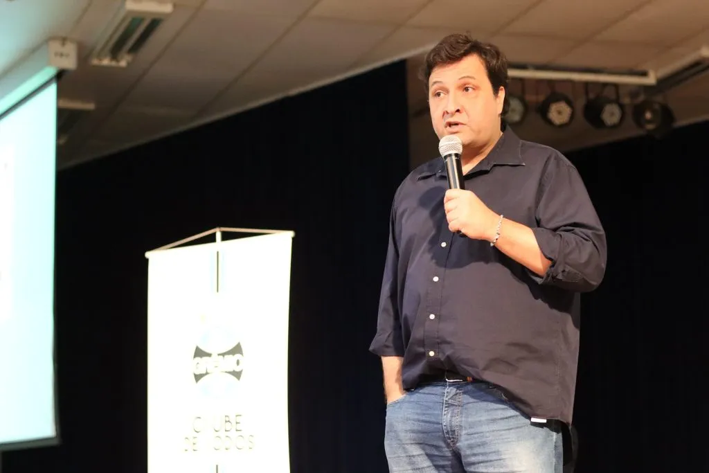 Alberto Guerra, presidente do Grêmio, vai comandar a apresentação de plano ao Conselho do Clube – Flickr Oficial do Grêmio