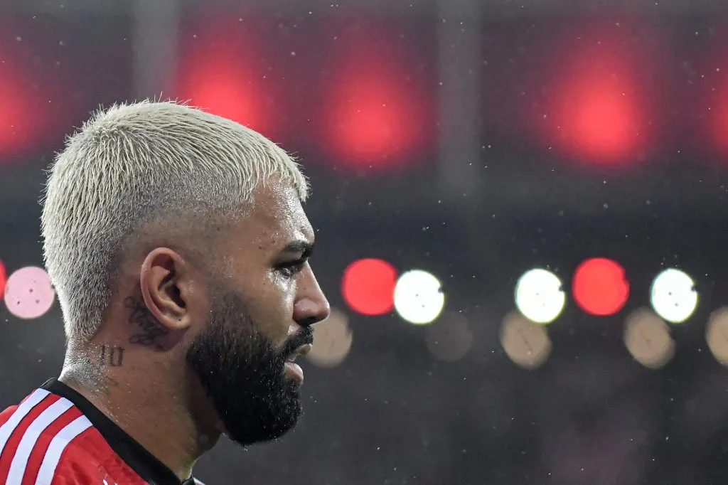RJ – RIO DE JANEIRO – 13/08/2023 – BRASILEIRO A 2023, FLAMENGO X SAO PAULO – Gabi jogador do Flamengo durante partida contra o Sao Paulo no estadio Maracana pelo campeonato Brasileiro A 2023. Foto: Thiago Ribeiro/AGIF