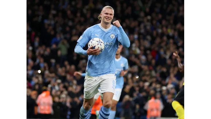 Manchester City passa pelo Young Boys em confronto da Champions, no Etihad Stadium - Foto: Catherine Ivill/Getty Images