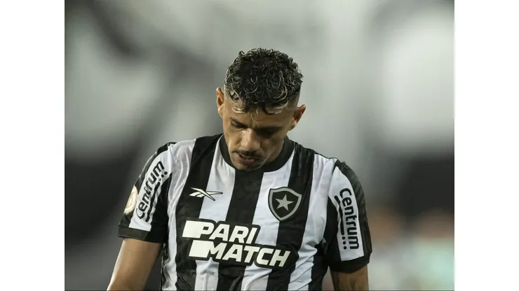 Botafogo entrega taça nas mãos do Palmeiras -Foto: Jorge Rodrigues/AGIF