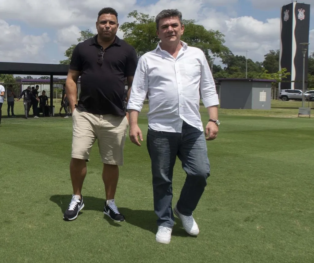 Ronaldo e Andrés são amigos de longa data – Foto: Daniel Augusto Jr. / Ag. Corinthians