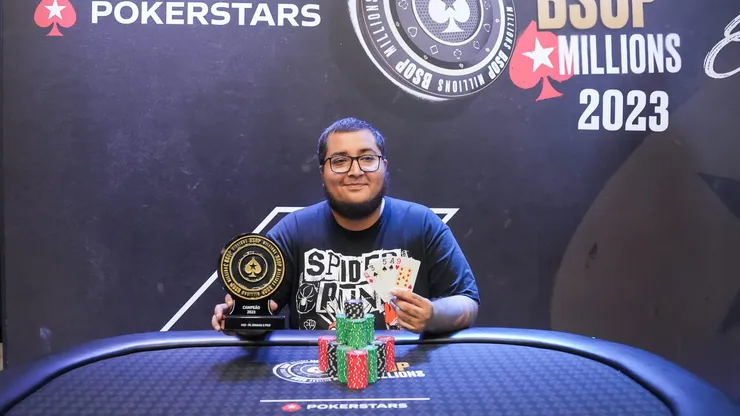Jogador colombiano levou boa premiação no PLO5 do BSOP Millions