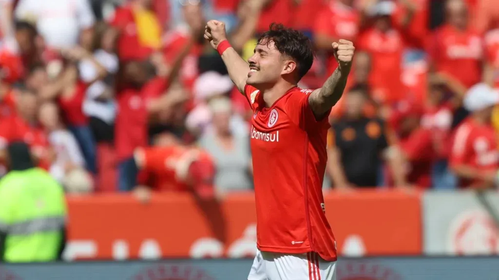 Maurício atuando pelo Inter – Foto: Ricardo Duarte/Internacional