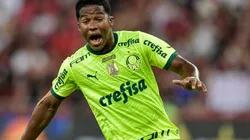 "Quando é alguém do Fla"; Torcedores do Flamengo se irritam na web com lance de Endrick em jogo do Palmeiras - Foto: Thiago Ribeiro/AGIF
