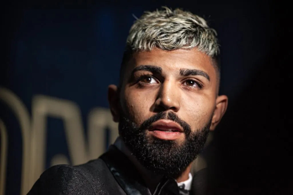 Foto: Allan Carvalho/AGIF – Gabigol deve ficar apenas como torcedor contra o Bragantino