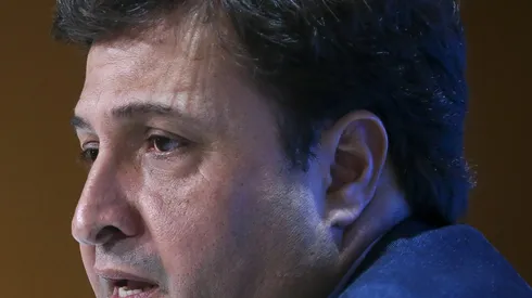 Alberto Guerra, presidente do Grêmio, em entrevista - Foto: Fernando Alves/AGIF