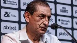 Ramón Díaz durante coletiva pós-jogo. Foto: Leandro Amorim/Vasco.