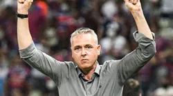 Tiago Nunes enquanto tecnico do Ceara durante partida contra o Fortaleza no estadio Arena Castelao pelo campeonato Brasileiro A 2021. Kely Pereira/AGIF