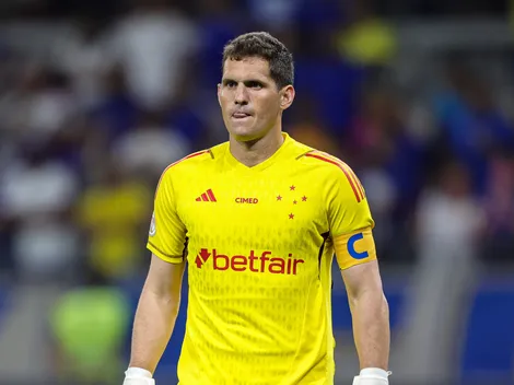 Rafael Cabral PISTOLA após empate do Cruzeiro com o Vasco