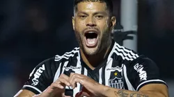 Hulk jogador do Atletico-MG comemora seu gol durante partida contra o Bragantino no estadio Nabi Abi Chedid pelo campeonato Brasileiro A 2023. Fabio Moreira Pinto/AGIF