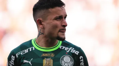 SP - SAO PAULO - 03/09/2023 - BRASILEIRO A 2023, CORINTHIANS X PALMEIRAS - Artur jogador do Palmeiras durante partida contra o Corinthians no estadio Arena Corinthians pelo campeonato Brasileiro A 2023. Foto: Ettore Chiereguini/AGIF