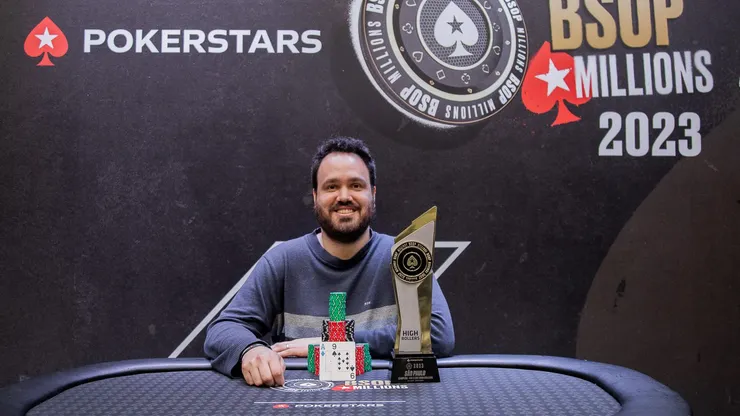 Bernardo Dias garantiu alta premiação em torneio de poker