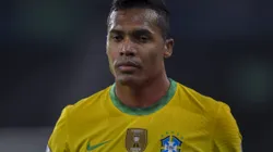 Alex Sandro jogador do Brasil durante partida contra o Colombia no estadio Engenhao pelo campeonato Copa America 2021. Foto: Thiago Ribeiro/AGIF
