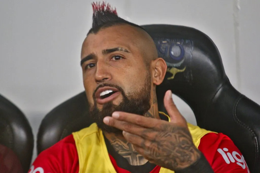 Arturo Vidal – Foto: Gabriel Machado/AGIF