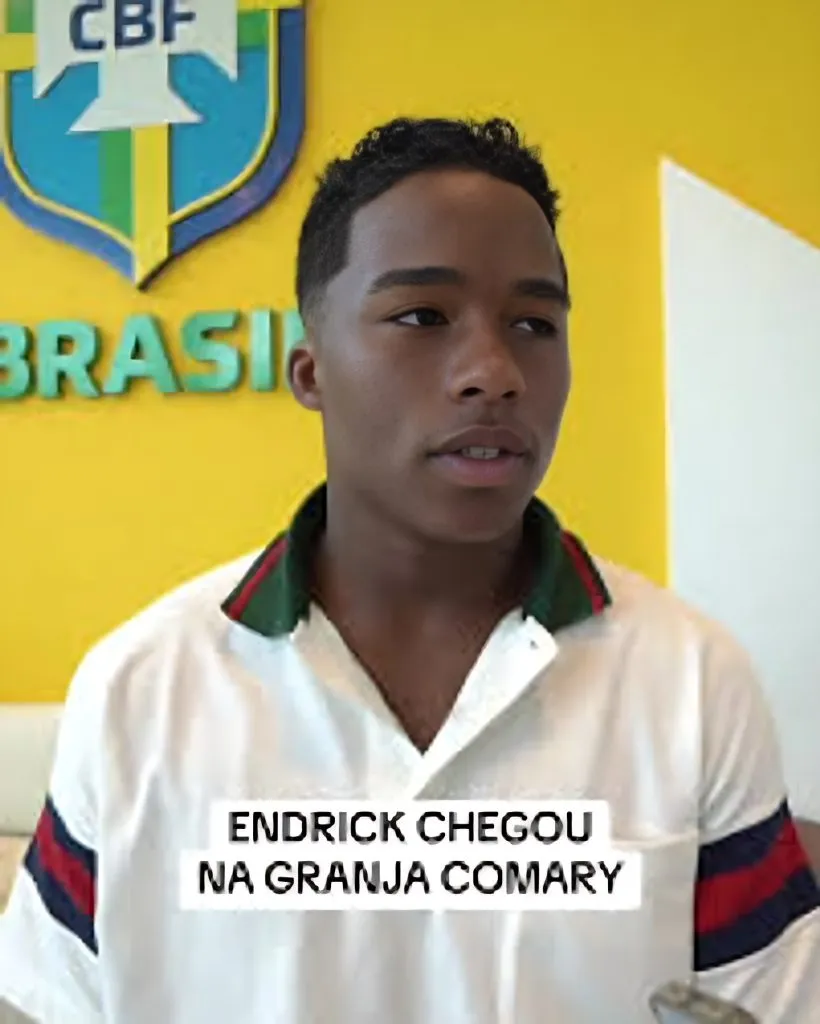 Endrick foi comprado pelo Real Madrid